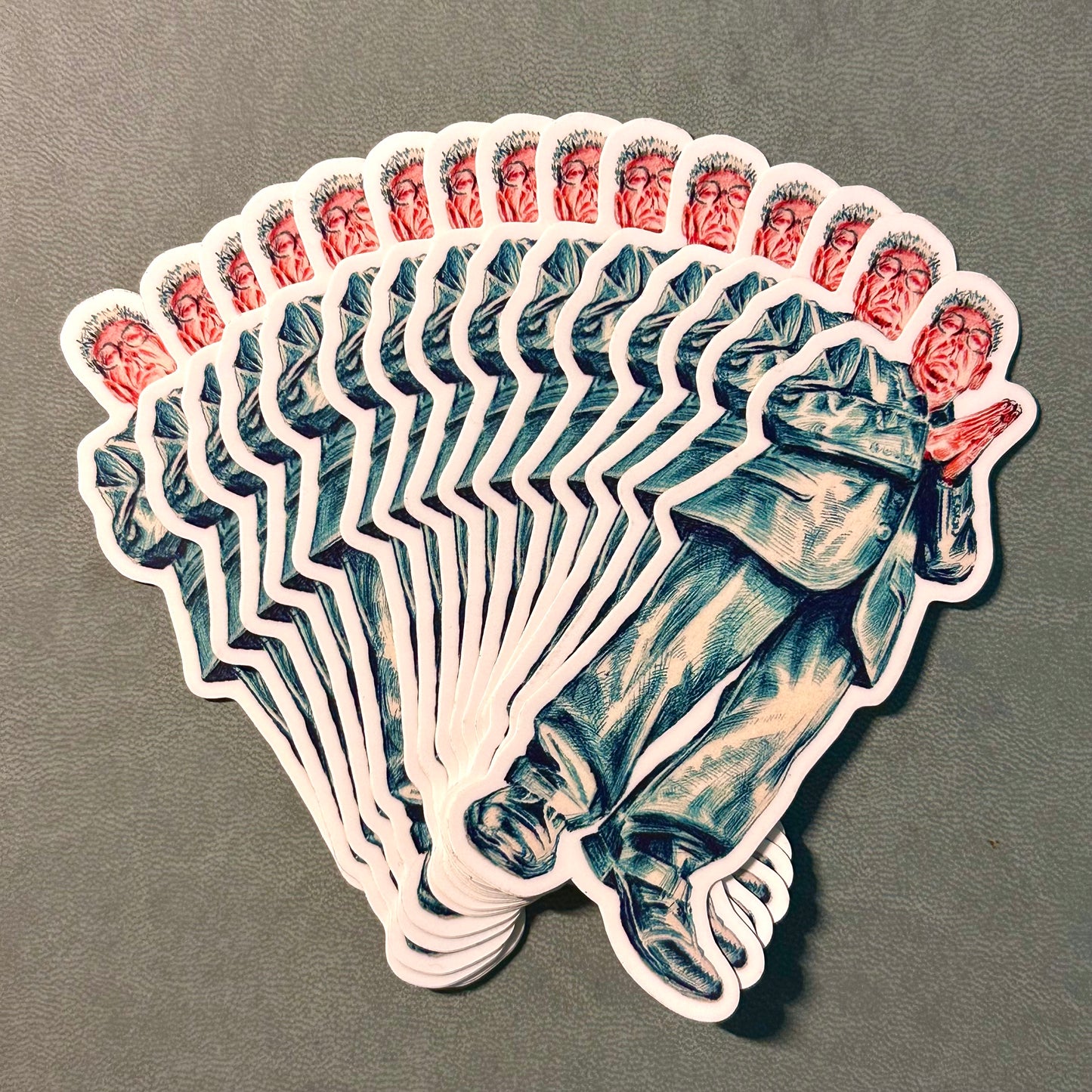 Asian Goggins Sticker