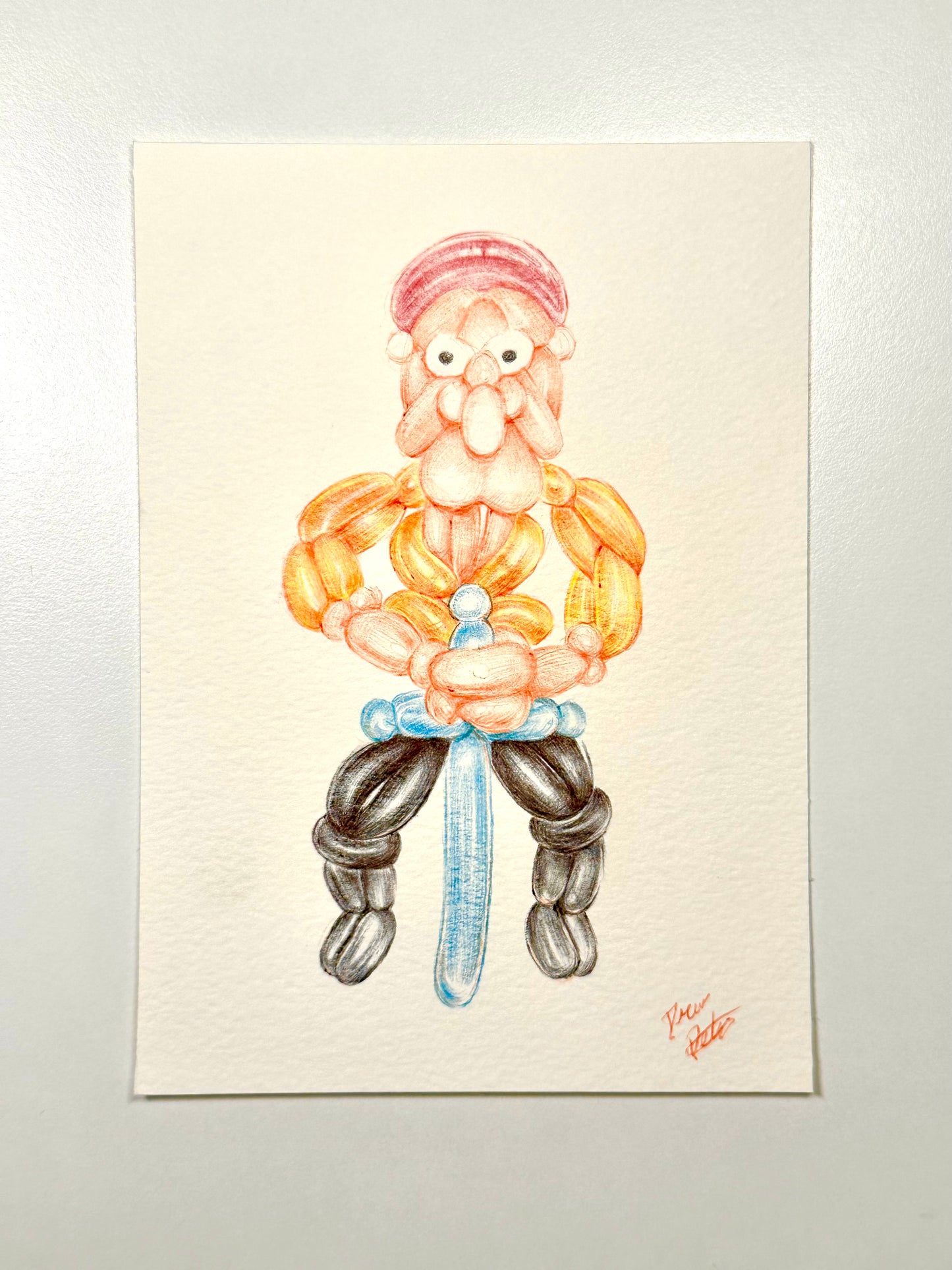 Balloon Human Art
