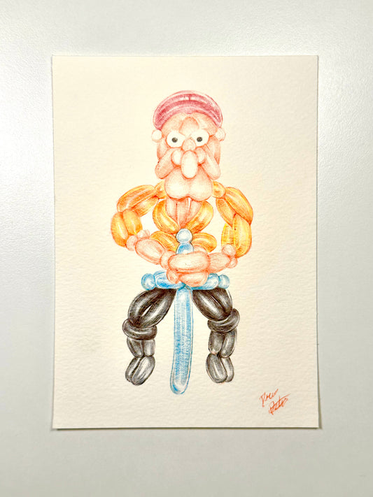 Balloon Human Art