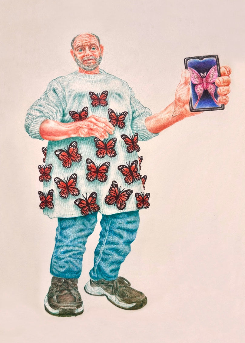 Lanny’s Butterflies Print