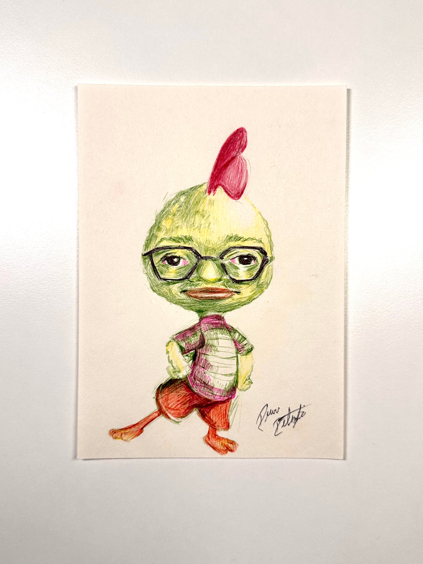 Chicken Little Art (draw my ex)