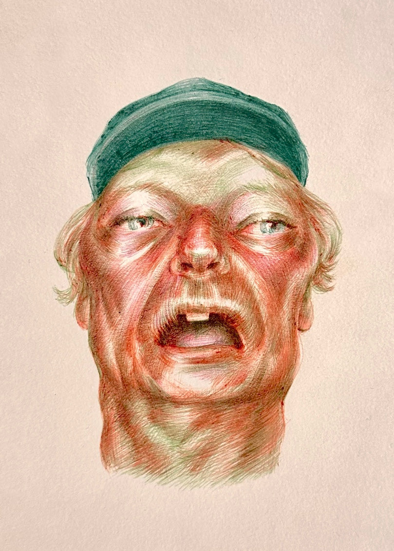 Drunk Guy Print