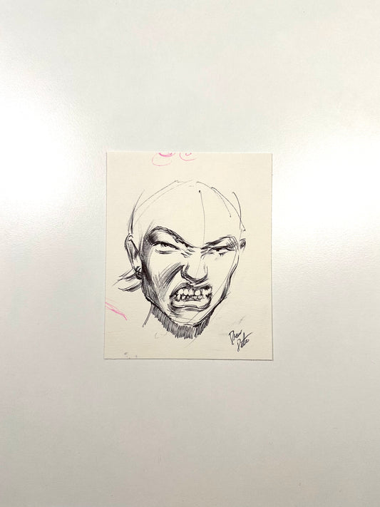 Mad Face Art