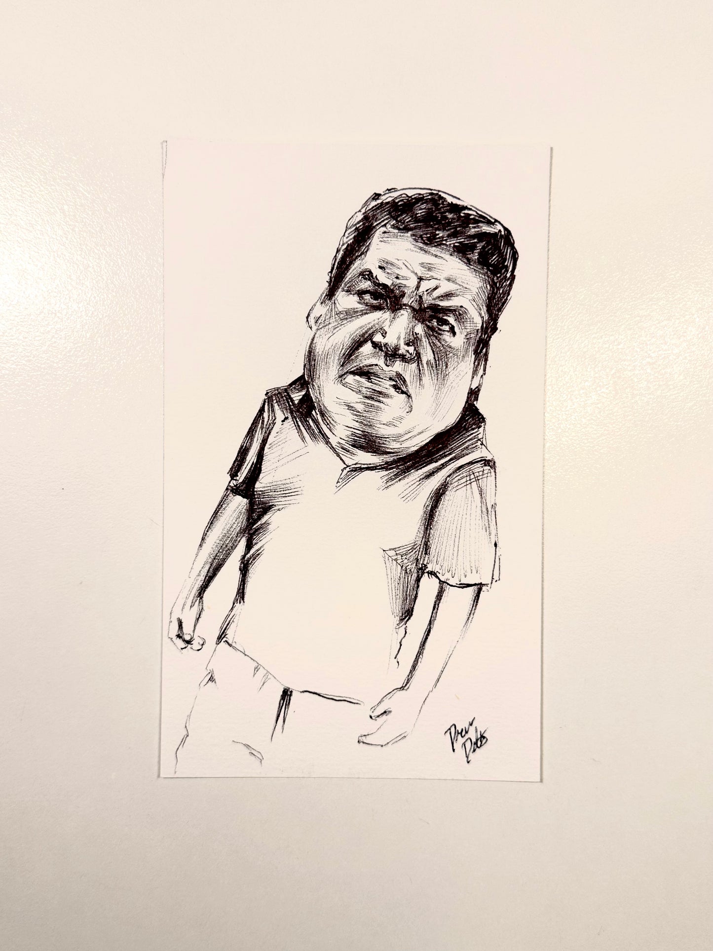 Angry George Lopez Art