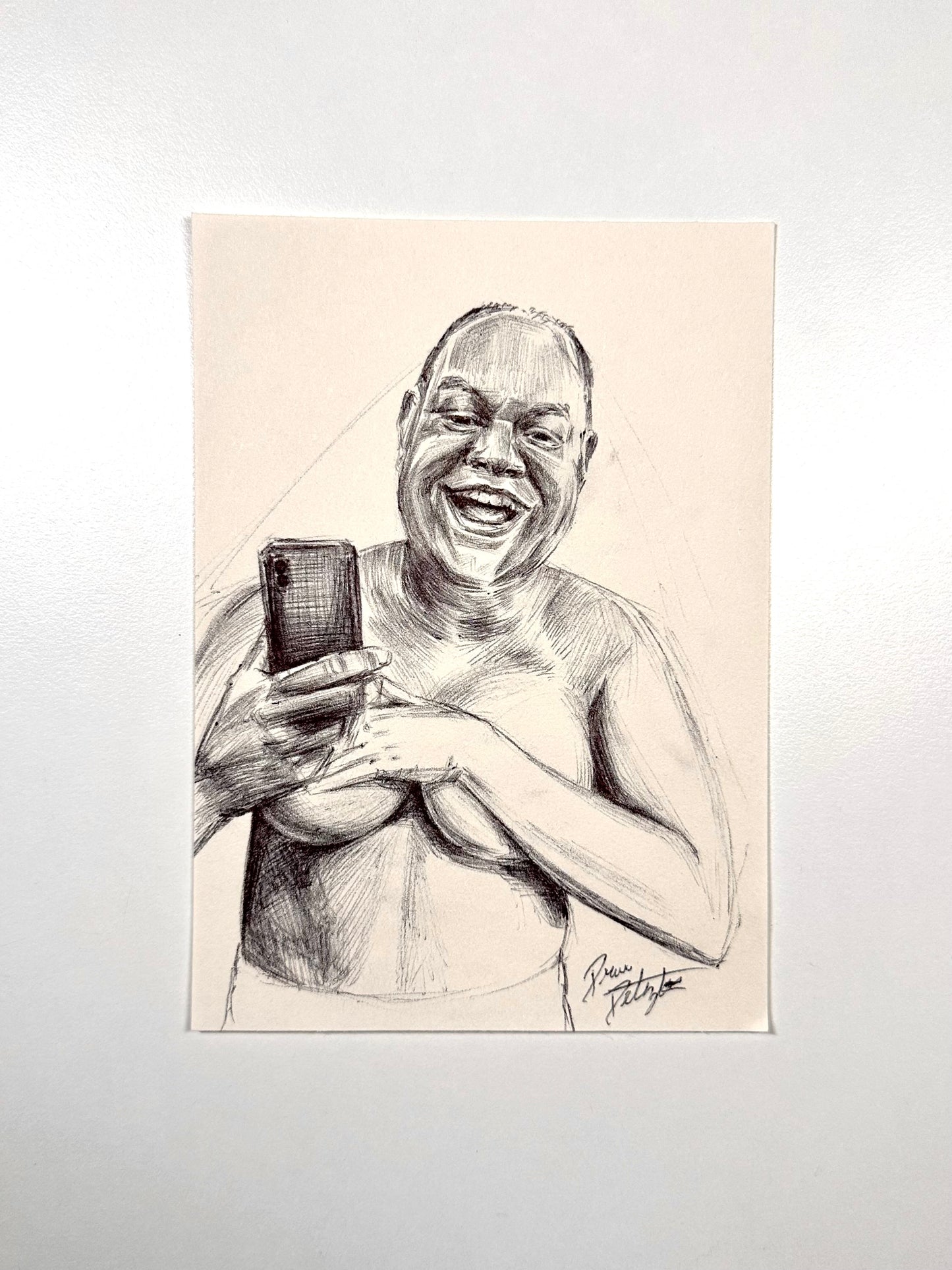 Guy With Boobs Art