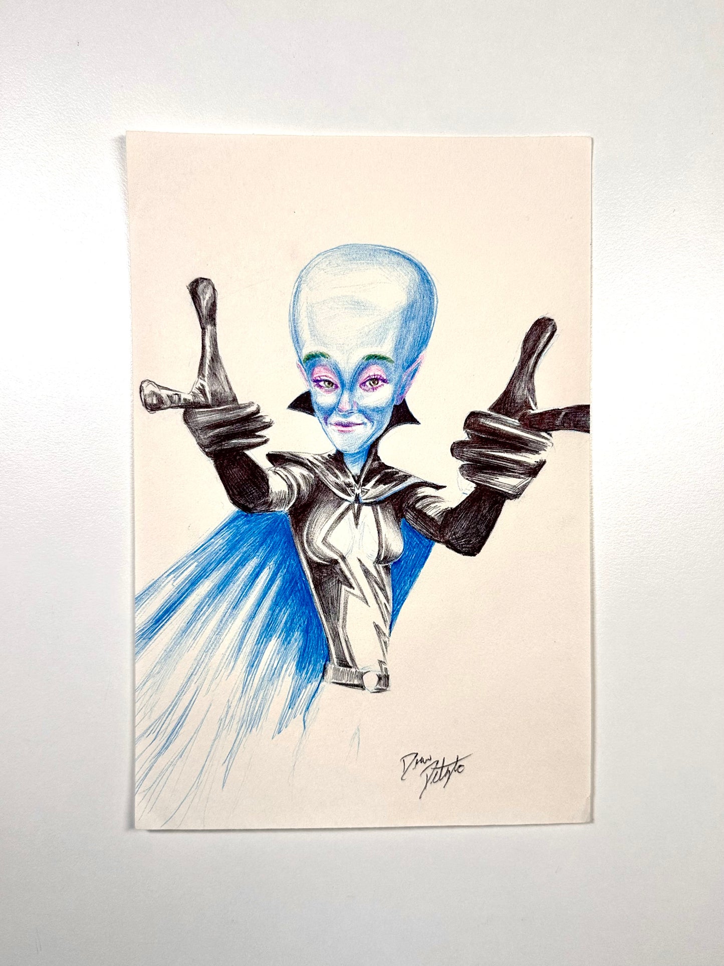 Megamind Woman Art (draw my ex)